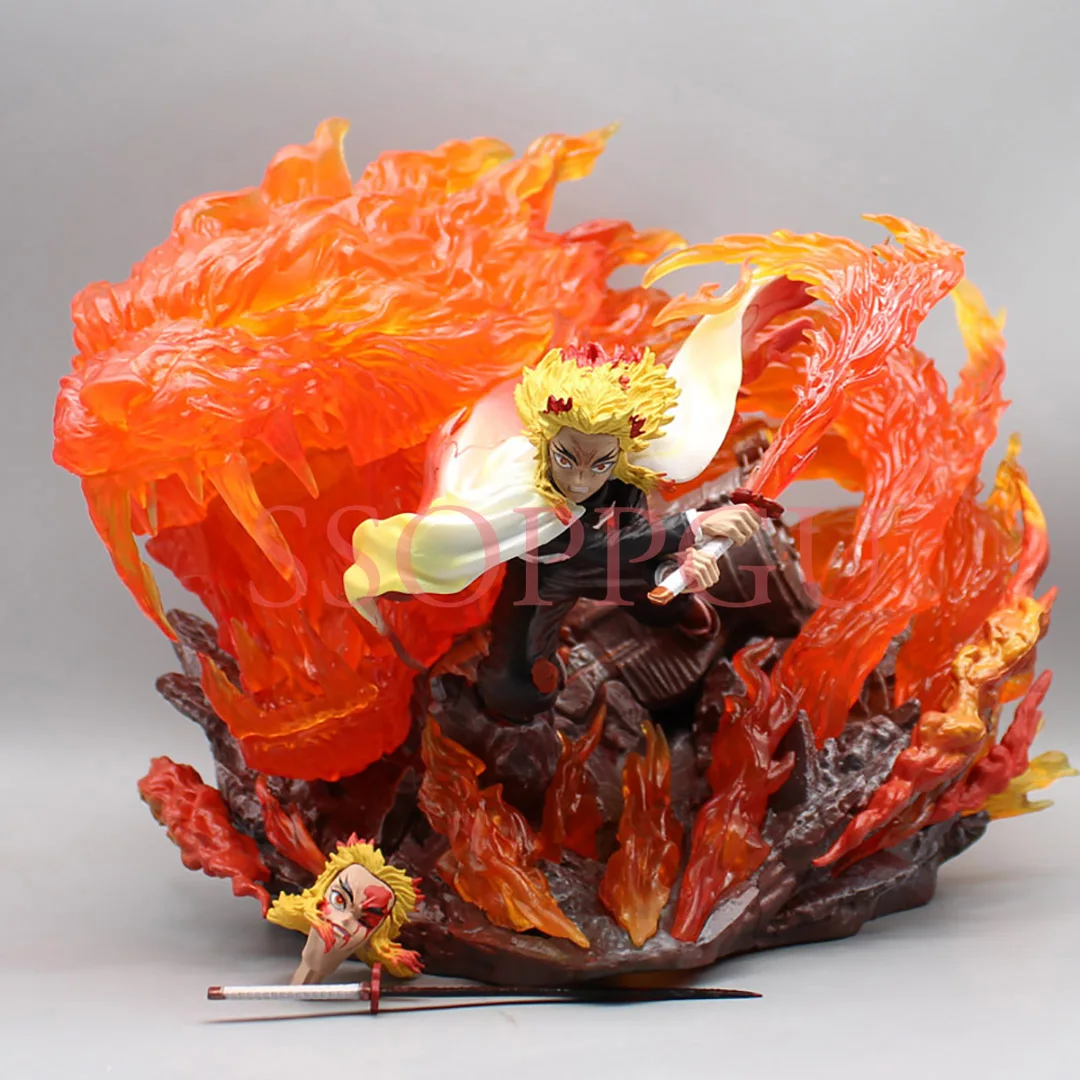 Fantasy Demon Slayer GK Rengoku Kyoujurou Figure Flaming Tiger luminable Scene statue Action Figure Collection Model Toys Gifts
Fantasy Demon Slayer GK Rengoku Kyoujurou Figure Flaming Tiger luminable Scene statue Action Figure Collection Model Toys Gifts