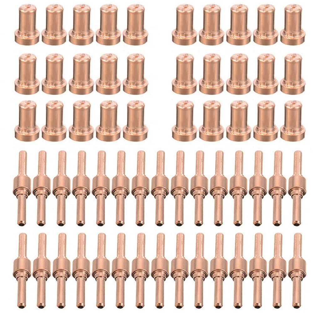 PT31 LG40 Plasma Cutter Electrode & Nozzles Kit 60pcs Original Specifications Durable and Reliable Materials
PT31 LG40 Plasma Cutter Electrode & Nozzles Kit 60pcs Original Specifications Durable and Reliable Materials