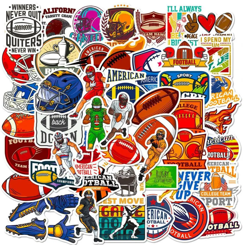 Decoration Sticker Football Stickers for Fans Clear Printing Rugby Player Stickers for Skateboards Laptops Water Bottles
Decoration Sticker Football Stickers for Fans Clear Printing Rugby Player Stickers for Skateboards Laptops Water Bottles