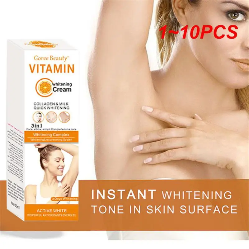 1~10PCS Cream Brighten Moisturizing Lighten Dark Armpits Emollient Body Care Armpit Whitening Cream 50g Gentle Repair
1~10PCS Cream Brighten Moisturizing Lighten Dark Armpits Emollient Body Care Armpit Whitening Cream 50g Gentle Repair