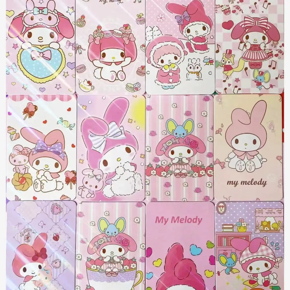 24Pcs/ Box Sanrio Anime Cards Hello Kitty My Melody Kuromi Cinnamoroll Collection Card Children Board Game Toy Gift
24Pcs/ Box Sanrio Anime Cards Hello Kitty My Melody Kuromi Cinnamoroll Collection Card Children Board Game Toy Gift