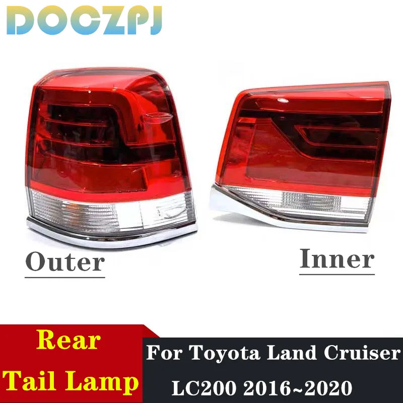 Car Rear Bumper Brake Taillight Tail Lamp Assembly For Toyota Land Cruiser LC200 2016 2017 2018 2019 2020
Car Rear Bumper Brake Taillight Tail Lamp Assembly For Toyota Land Cruiser LC200 2016 2017 2018 2019 2020