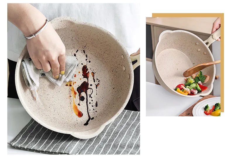 Wok Kitchen Non-stick Pan Maifan Stone Skillet Aluminium Frying Pan Japanese Household Woks Kitchen Cookware Cooking Pot with Lid 8 Mallzona Sfd0d87b611714a439c997b8340f3d2bcs Wok Kitchen Non-stick Pan Maifan Stone Skillet Aluminium Frying Pan Japanese Household Woks Kitchen Cookware Cooking Pot with Lid Mallzona