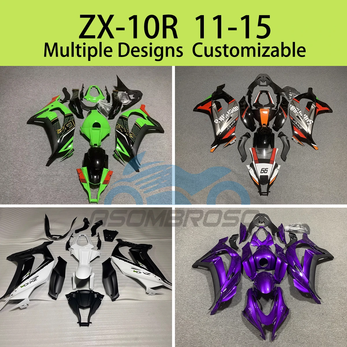 Комплект обтекателей из АБС-пластика ZX 10R 2011 2012 2013 2014 2015 настраиваемые Обтекатели для мотоциклов KAWASAKI ZX10R 11 12 13 14 15
Комплект обтекателей из АБС-пластика ZX 10R 2011 2012 2013 2014 2015 настраиваемые Обтекатели для мотоциклов KAWASAKI ZX10R 11 12 13 14 15