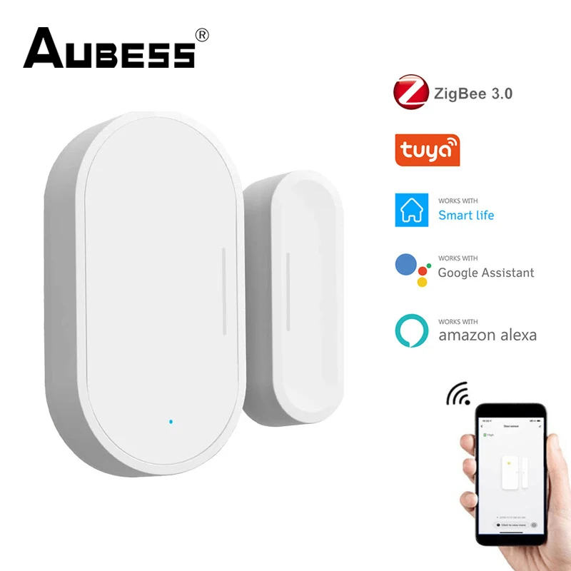 Tuya Zigbee 3.0 Smart Door Window Sensor Zigbee2MQTT Door Open Closed Detectors Smart Life APP Control Via Alexa Google Home
Tuya Zigbee 3.0 Smart Door Window Sensor Zigbee2MQTT Door Open Closed Detectors Smart Life APP Control Via Alexa Google Home