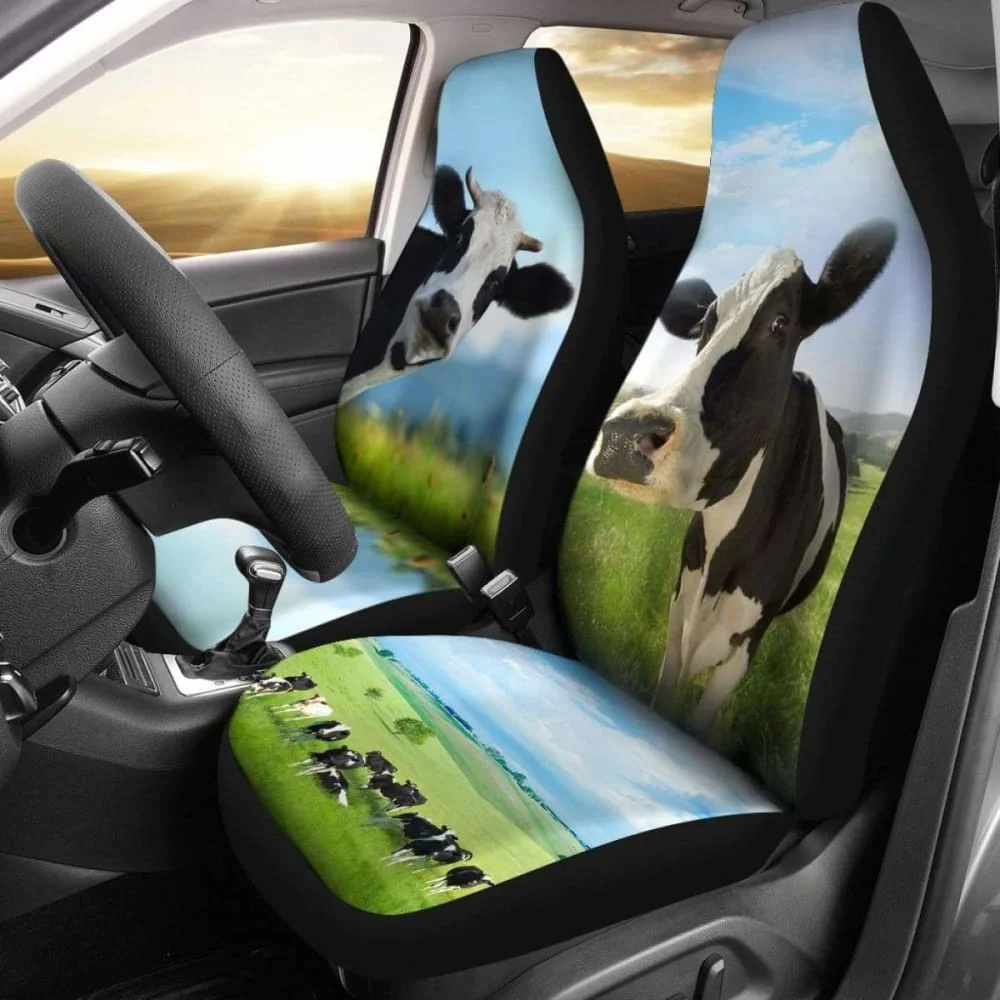Cute Cow On Green Grass Field Car Seat Covers Amazing 144730,Pack of 2 Universal Front Seat Protective Cover
Cute Cow On Green Grass Field Car Seat Covers Amazing 144730,Pack of 2 Universal Front Seat Protective Cover