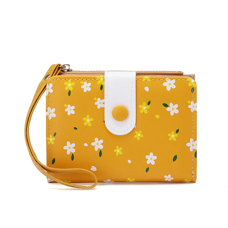 Новый женский кошелек с цветочным узором, короткий кошелек, модный мини-кошелек, сумка для карт, многофункциональный кошелек, держатель для карт из искусственной кожи для девушек
Новый женский кошелек с цветочным узором, короткий кошелек, модный мини-кошелек, сумка для карт, многофункциональный кошелек, держатель для карт из искусственной кожи для девушек