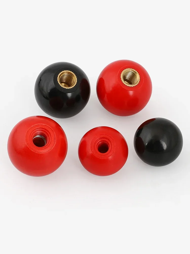 Red Black Copper Core Bakelite Core Iron Core Ball Bakelite Lever Knob Machine Tool Replacement Round Handle【5Pcs】
Red Black Copper Core Bakelite Core Iron Core Ball Bakelite Lever Knob Machine Tool Replacement Round Handle【5Pcs】