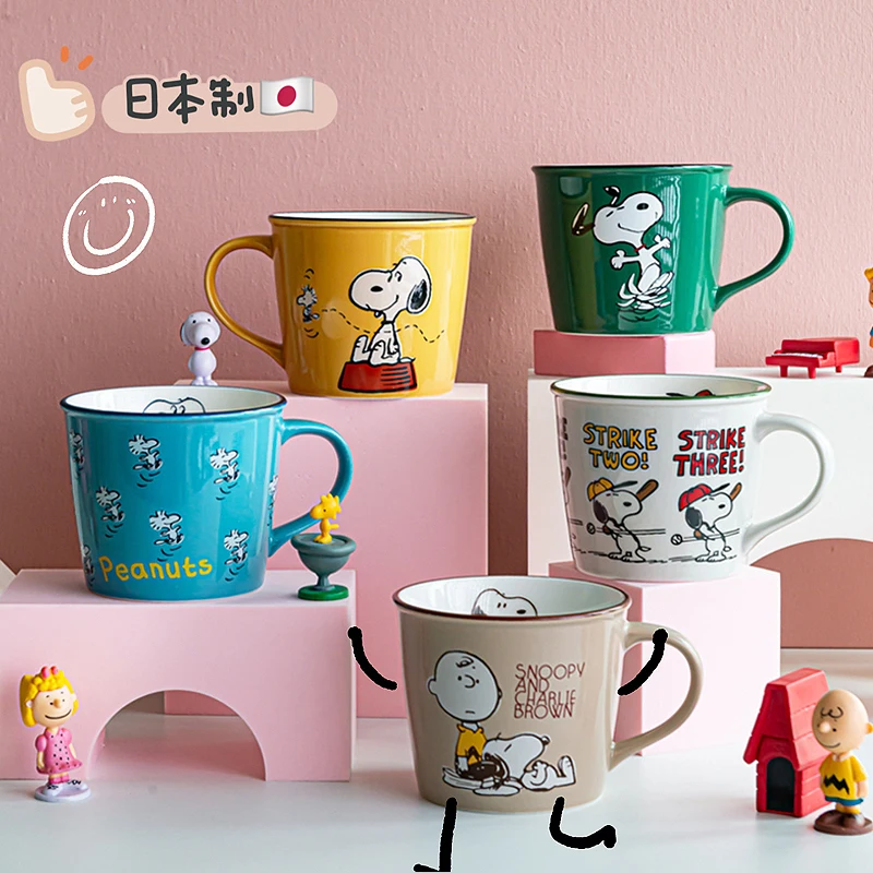 300Ml Snoopy Mug Ceramic Mug Children's Water Mug Breakfast Milk Coffee Cup Microwaveable Kawaii Anime Plush Toy Birthday Gift
300Ml Snoopy Mug Ceramic Mug Children's Water Mug Breakfast Milk Coffee Cup Microwaveable Kawaii Anime Plush Toy Birthday Gift