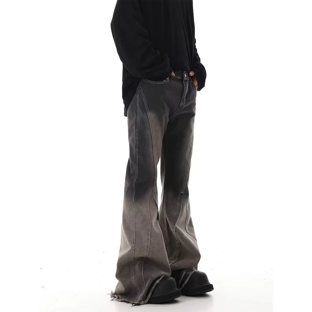 Flare Pants Men American Retro Washed Straight Jeans Y2K Korean High Street Casual Trousers Fashion Streetwear Full Length Jeans
Flare Pants Men American Retro Washed Straight Jeans Y2K Korean High Street Casual Trousers Fashion Streetwear Full Length Jeans