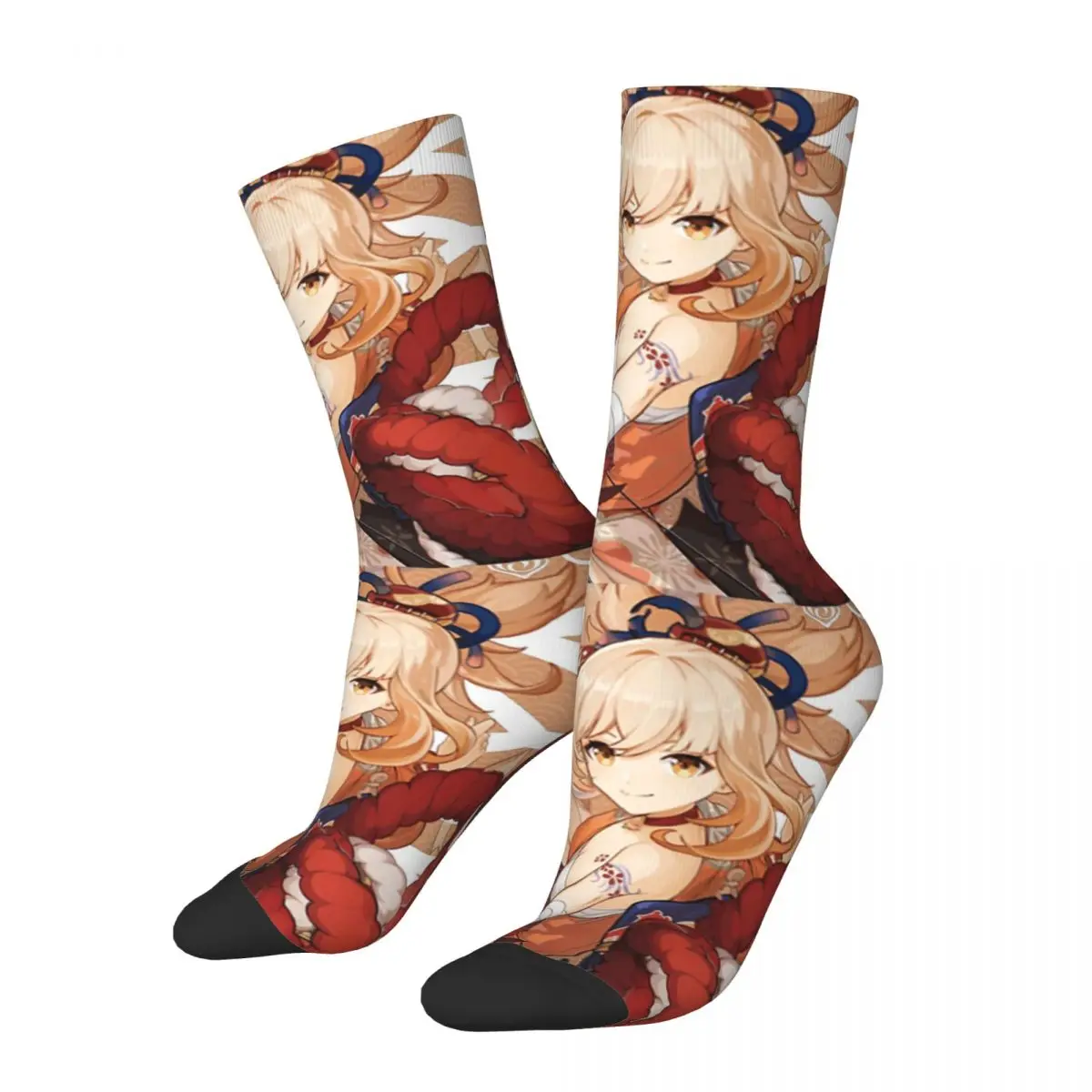 Yoimiya Genshin Impact Characters Socks Male Mens Women Winter Stockings Harajuku
Yoimiya Genshin Impact Characters Socks Male Mens Women Winter Stockings Harajuku