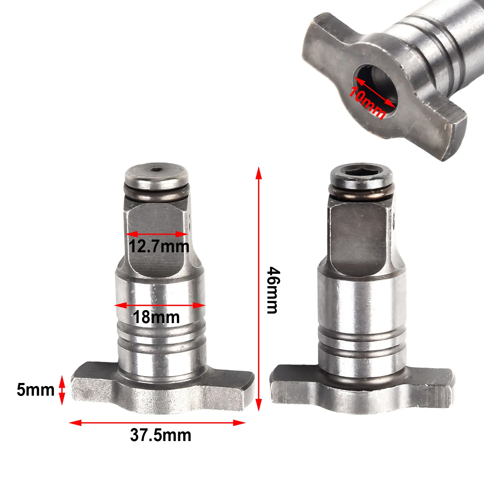 2pc Universal Electric Wrench Square Shaft Output 46mm For Jiasheng Quick Change 1/4in Chuck Single Dual Use Power Tools
2pc Universal Electric Wrench Square Shaft Output 46mm For Jiasheng Quick Change 1/4in Chuck Single Dual Use Power Tools