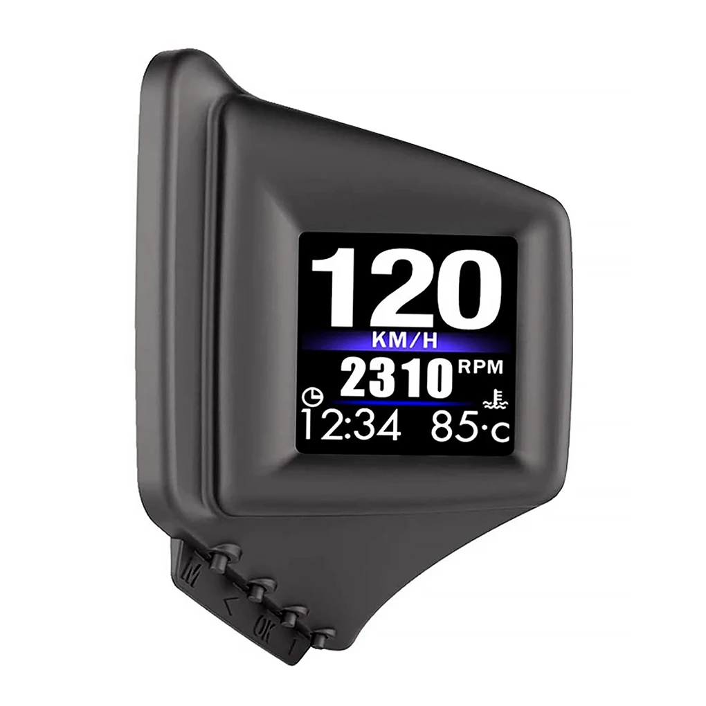 Автомобильный OBD GPS HUD Спидометр 270 градусов Отображение температуры воды датчик напряжения часы автомобильные принадлежности
Автомобильный OBD GPS HUD Спидометр 270 градусов Отображение температуры воды датчик напряжения часы автомобильные принадлежности