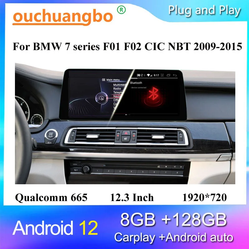 Радио рекордер Ouchuangbo UI8 ID8 для 12,3 дюймов 7 серий F01 F02 730d 740i 750i 2009-2015 Android 12 стерео Мультимедийный GPS
Радио рекордер Ouchuangbo UI8 ID8 для 12,3 дюймов 7 серий F01 F02 730d 740i 750i 2009-2015 Android 12 стерео Мультимедийный GPS