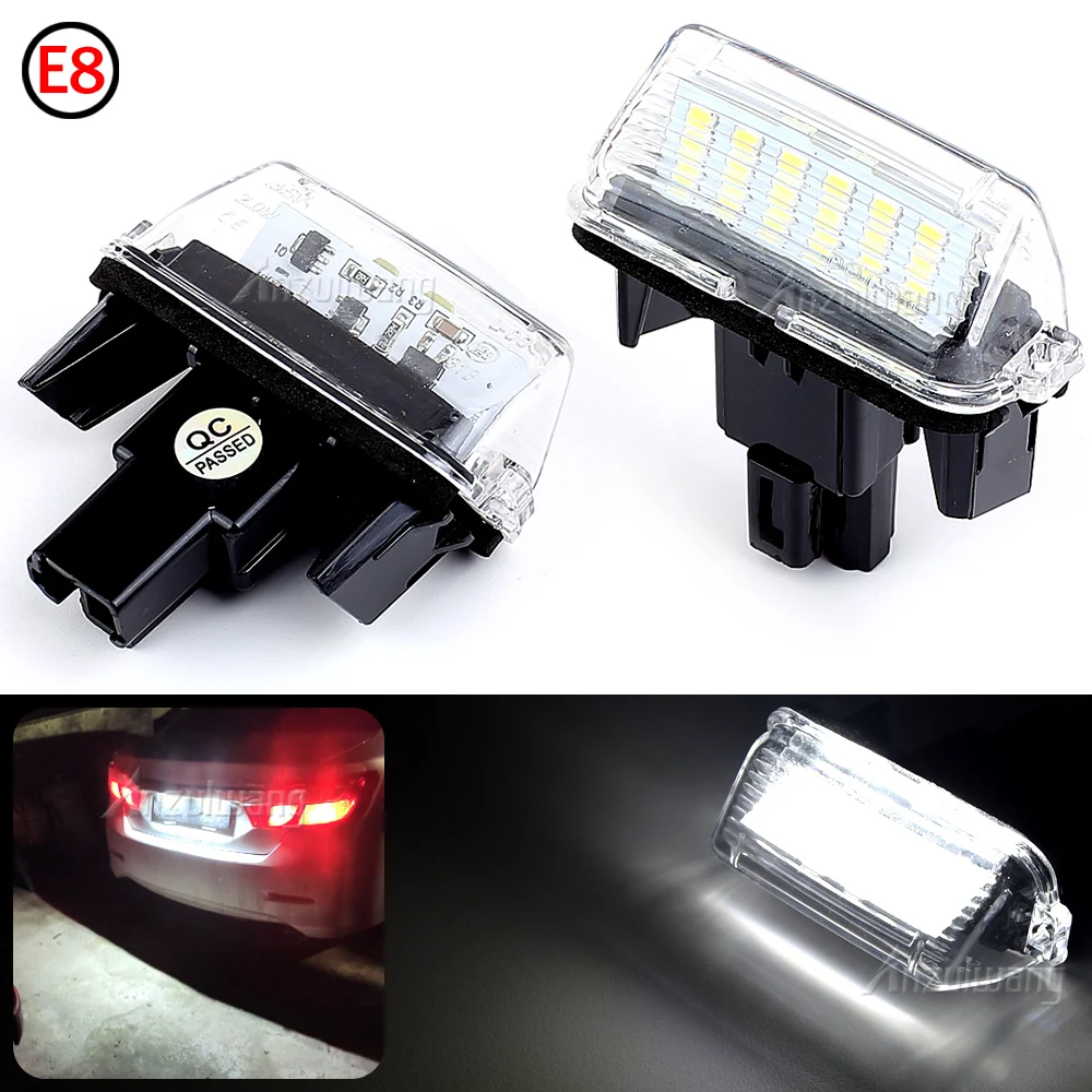 2Pcs LED License Number Plate Light Lamps For Toyota Camry Avalon Auris E18 Vios Esquire Esquire EZ Noah Proace City SAI
2Pcs LED License Number Plate Light Lamps For Toyota Camry Avalon Auris E18 Vios Esquire Esquire EZ Noah Proace City SAI