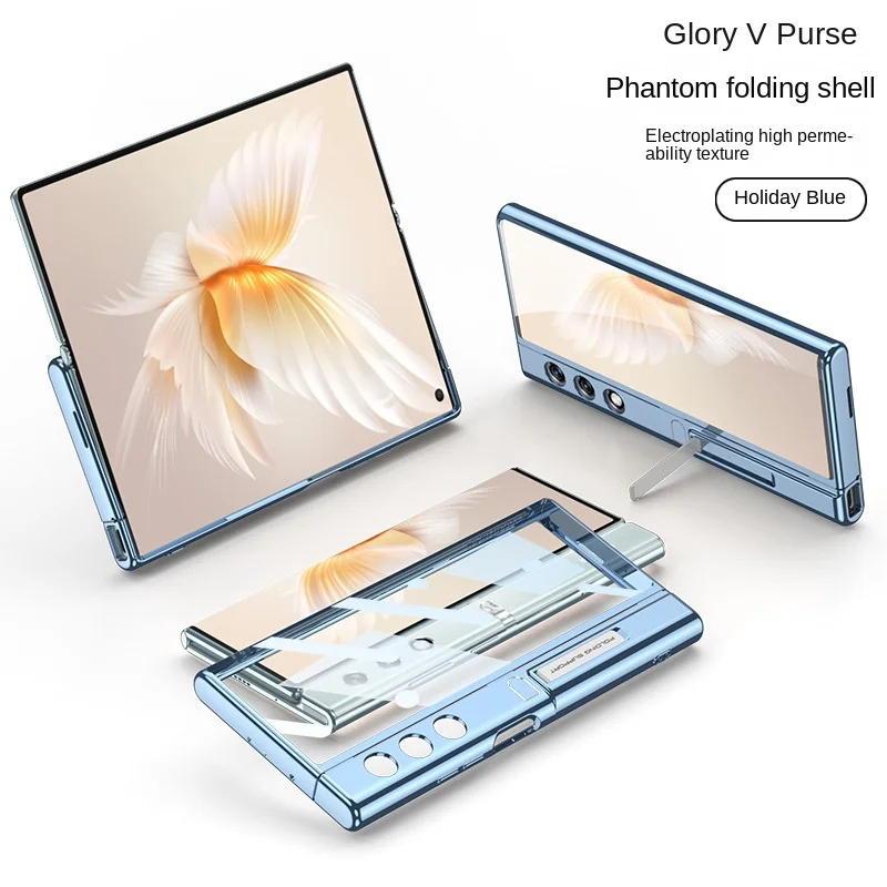 Applicable Honor VPurse mobile phone case new transparent electroplated TPU folding flip silicone case protective case
Applicable Honor VPurse mobile phone case new transparent electroplated TPU folding flip silicone case protective case