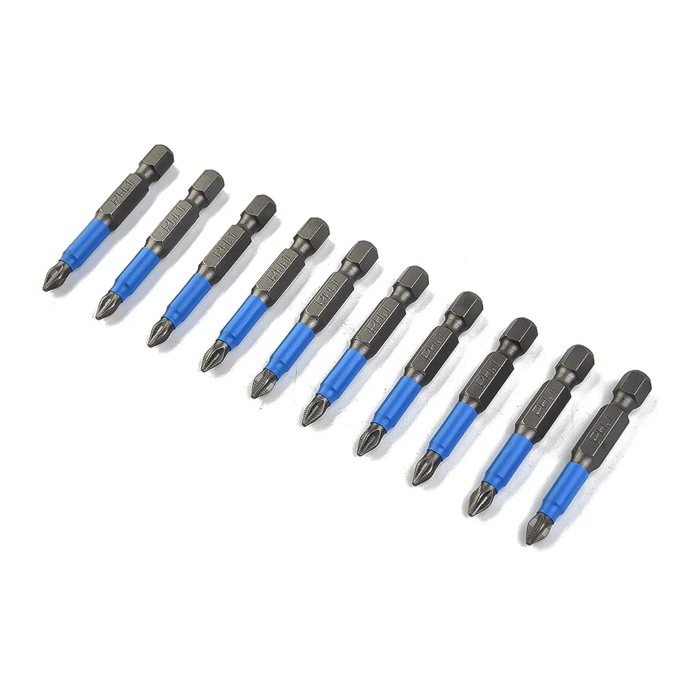 10Pc Non-Slip Batch Head PH2 Cross Screwdriver Set Magnetic Batch Head 50mm PH1 PH 2 PH3 PZ1 PZ2 PZ3 Electric 1/4 Inch Hex Shank
10Pc Non-Slip Batch Head PH2 Cross Screwdriver Set Magnetic Batch Head 50mm PH1 PH 2 PH3 PZ1 PZ2 PZ3 Electric 1/4 Inch Hex Shank