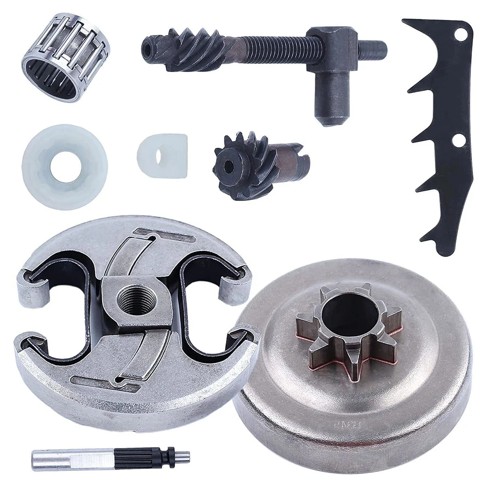7T Chainsaw Clutch Drum Oil Pump Worm Gear Chain Adjuster For 445 445E 450 450E Lawn Mower Replacement Parts Garden Power Tools
7T Chainsaw Clutch Drum Oil Pump Worm Gear Chain Adjuster For 445 445E 450 450E Lawn Mower Replacement Parts Garden Power Tools