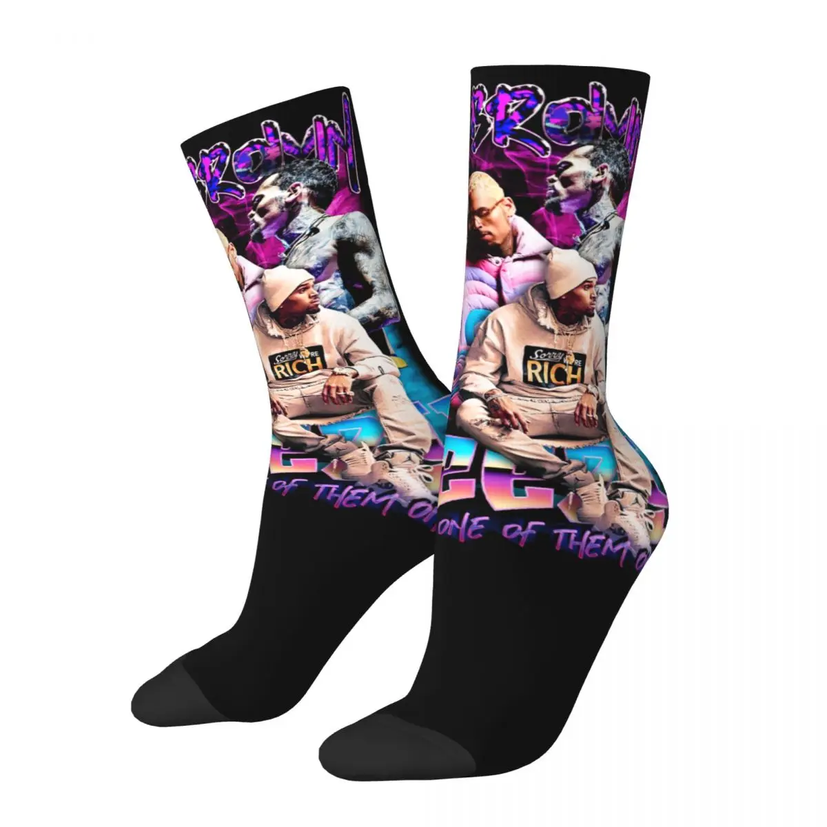 Men Chris Brown Homage 90s Socks Cotton Casual Hip Hop Rapper Socks Novelty Accessories Middle TubeSocks Little Small Gifts
Men Chris Brown Homage 90s Socks Cotton Casual Hip Hop Rapper Socks Novelty Accessories Middle TubeSocks Little Small Gifts