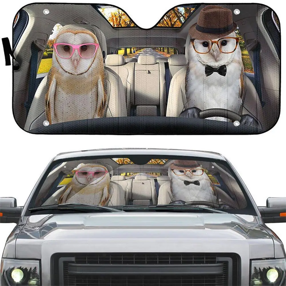 imageflygood 3D Animal Printing Car Windshield Sun Shade, Front Window Sunshades, Blocks UV Rays Sun Visor Protector, Sunshade
imageflygood 3D Animal Printing Car Windshield Sun Shade, Front Window Sunshades, Blocks UV Rays Sun Visor Protector, Sunshade