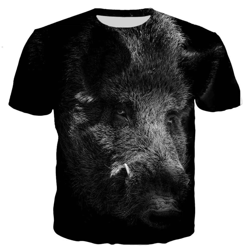 Wild Boar Men/women New Fashion Cool 3D Printed T-shirts Casual Style T Shirt Streetwear Tops Dropshipping 2022
Wild Boar Men/women New Fashion Cool 3D Printed T-shirts Casual Style T Shirt Streetwear Tops Dropshipping 2022