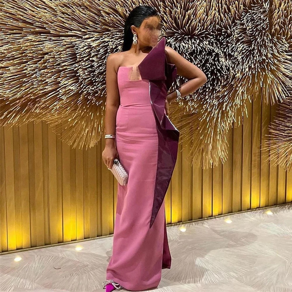 Sleeveless Evening Dresses for Women Sexy Contrast Color Maxi Backless Trumpet Prom Gown فساتين للحفلات الراقصة
Sleeveless Evening Dresses for Women Sexy Contrast Color Maxi Backless Trumpet Prom Gown فساتين للحفلات الراقصة