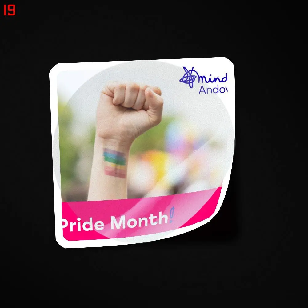 PRIDE MONTH 00019 Sticker for Laptop Decor Bedroom Car Cute Cartoon Art Fashionable Public Suitcase
PRIDE MONTH 00019 Sticker for Laptop Decor Bedroom Car Cute Cartoon Art Fashionable Public Suitcase