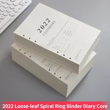 2022 Journal Agenda Plannner Notebook A5 Insert Refills 6 Holes Loose Leaf Spiral Ring Binder Diary Planner Inner Core 80g Paper
2022 Journal Agenda Plannner Notebook A5 Insert Refills 6 Holes Loose Leaf Spiral Ring Binder Diary Planner Inner Core 80g Paper