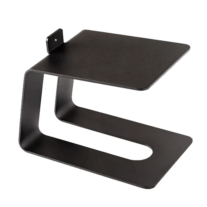 

1 PCS Anti-Vibration Tabletop Holder Bracket In-Cline Design Metal Desktop Speaker Stand For Better Audio Experience