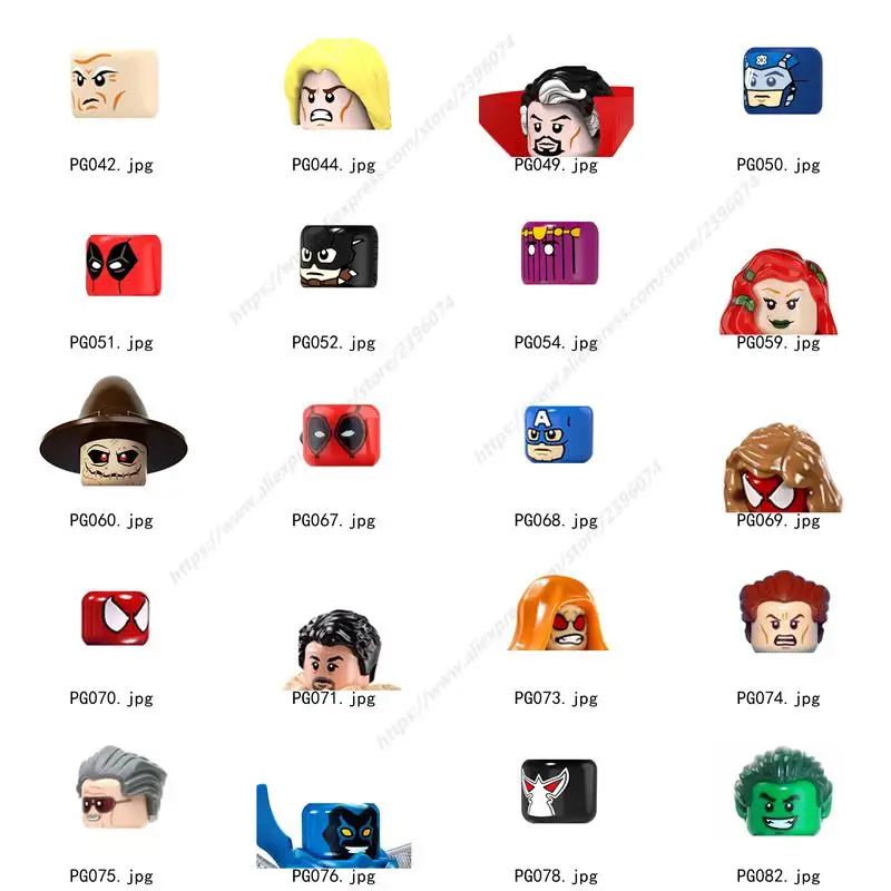 Single PG042-PG083 models Action Figures accessories Building Blocks toys for children Series-134
Single PG042-PG083 models Action Figures accessories Building Blocks toys for children Series-134