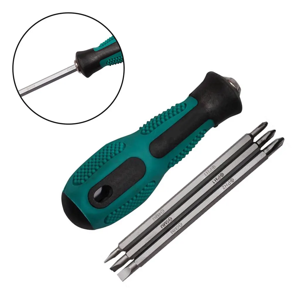 3 In 1 Screwdriver Multi-Function Adjustable Slotted Cross Screwdriver Bits Double Heads Repair Torx Ratchet Screw Driver
3 In 1 Screwdriver Multi-Function Adjustable Slotted Cross Screwdriver Bits Double Heads Repair Torx Ratchet Screw Driver