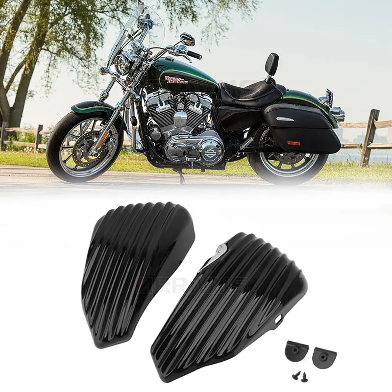 Black Motorcycle Left&Right Side Oil Tank Battery Cover Fairing Guard For Harley Sportster XL1200 XL883 2014 15 16 17 18 19 20
Black Motorcycle Left&Right Side Oil Tank Battery Cover Fairing Guard For Harley Sportster XL1200 XL883 2014 15 16 17 18 19 20