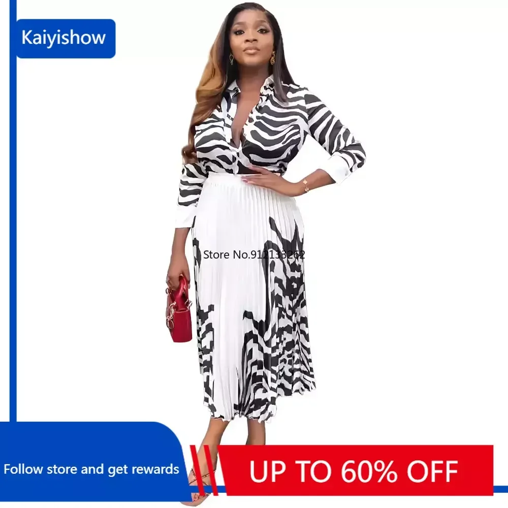 Elegant African Dresses for Women Two Pieces Set Tops And Skirts Suits Dashiki Ankara Outfits Plus Size Office Lady Dress 2023 
Elegant African Dresses for Women Two Pieces Set Tops And Skirts Suits Dashiki Ankara Outfits Plus Size Office Lady Dress 2023