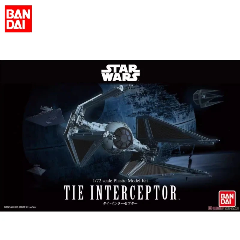 Bandai Original Star Wars Anime Action Figure 1/72 TIE INTERCEPTOR Assembly Model Toys Collectible Gifts For Children
Bandai Original Star Wars Anime Action Figure 1/72 TIE INTERCEPTOR Assembly Model Toys Collectible Gifts For Children