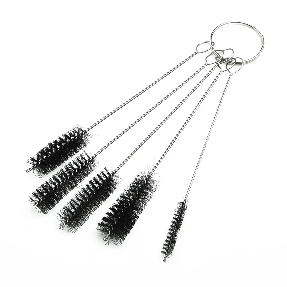 Washing Long Handle Tube Brush Multi-function Pipe Flexible 2-5mm Household Bottle 5 pcs/set 5x Stainless Steel
Washing Long Handle Tube Brush Multi-function Pipe Flexible 2-5mm Household Bottle 5 pcs/set 5x Stainless Steel