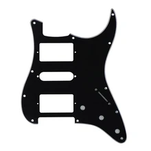 3Ply 11Holes ST HSH Guitar Pickguard Scratch Plate PVC Celluloid For Most American And Mexican Standard FD Strat Style Guitar
3Ply 11Holes ST HSH Guitar Pickguard Scratch Plate PVC Celluloid For Most American And Mexican Standard FD Strat Style Guitar