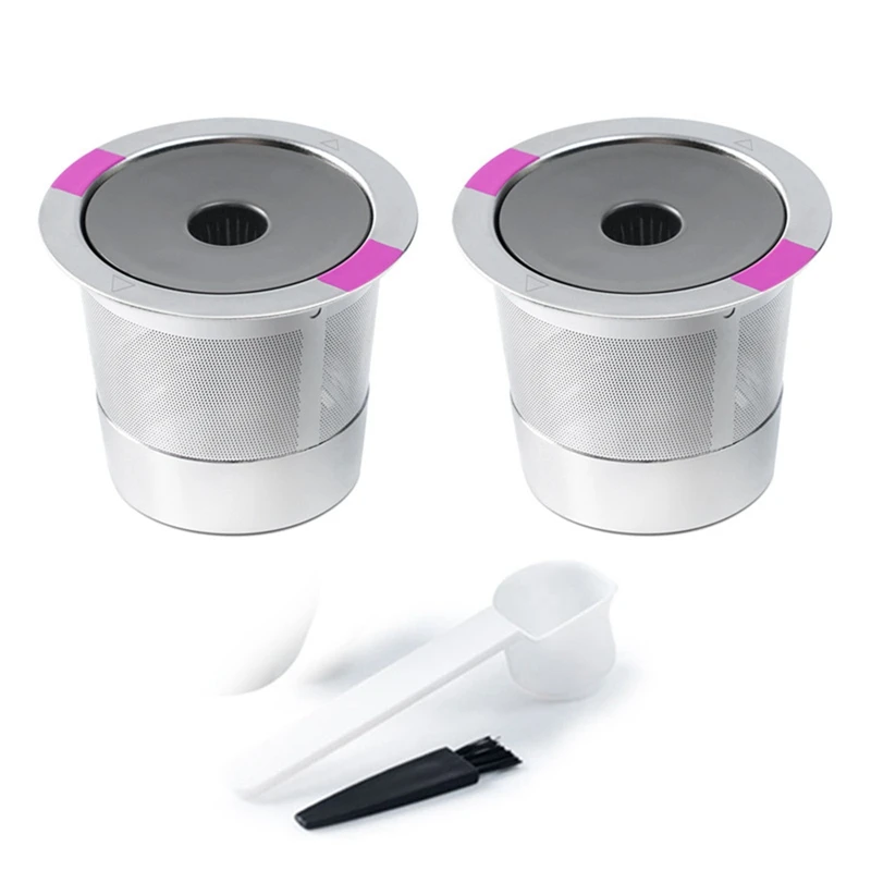2PCS Stainless Steel Coffee Capsule Cup Reusable K Cup For Keurig K-Mini PLUS Coffee Filter
2PCS Stainless Steel Coffee Capsule Cup Reusable K Cup For Keurig K-Mini PLUS Coffee Filter