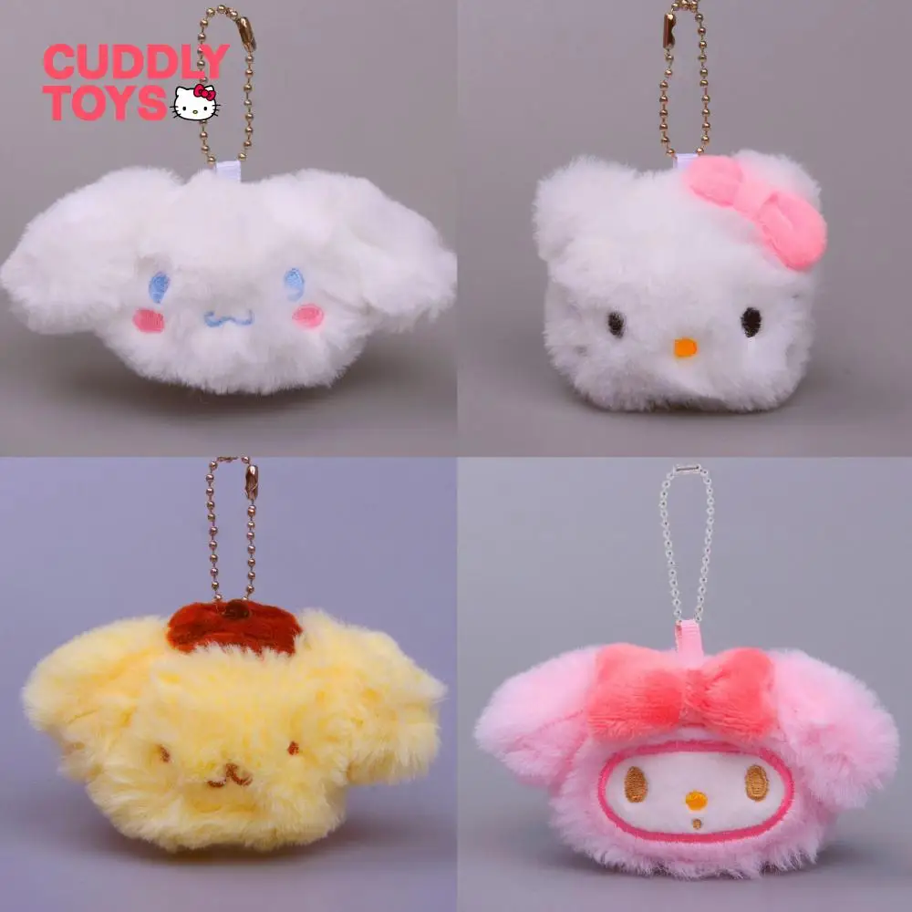 Sanrio Plush Pendant Cartoon Soft Pp Cotton Kawaii Kuromi Hello Kitty Melody Cute Plush Keychain Pendant for Children Girl Gift
Sanrio Plush Pendant Cartoon Soft Pp Cotton Kawaii Kuromi Hello Kitty Melody Cute Plush Keychain Pendant for Children Girl Gift