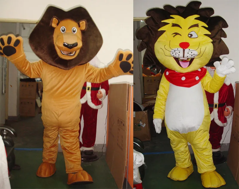 

Lion King Simba Mascot Costume Animal Custom Fancy Outfit Anime Cosplay Kits Mascotte Theme Fancy Dress Carnival Costume