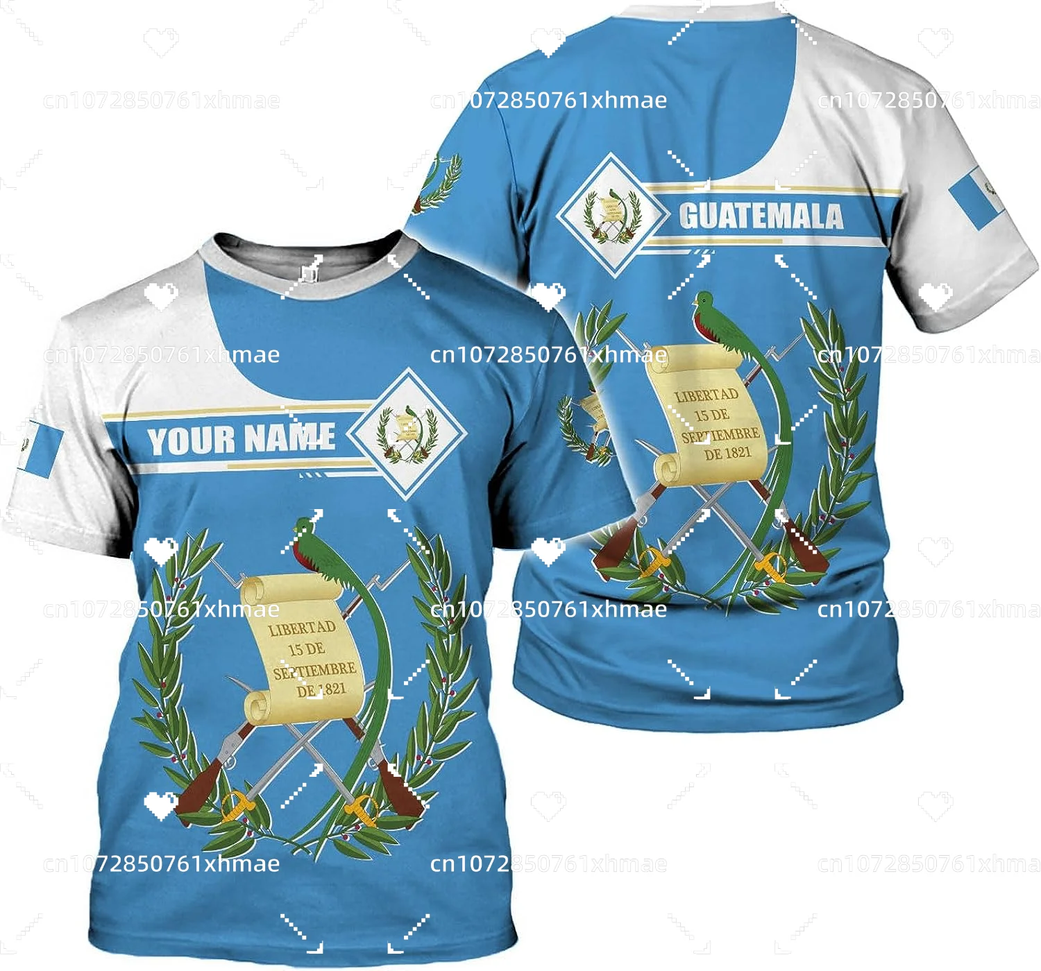 Free Custom Name Guatemala Flag Badge T-Shirt Men's Women Casual Round Neck Oversized Short Sleeves Fashion Harajuku Street Tops
Free Custom Name Guatemala Flag Badge T-Shirt Men's Women Casual Round Neck Oversized Short Sleeves Fashion Harajuku Street Tops