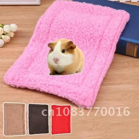 Small Pet Warm Mat Double-sided Plush Hamster Small Mat Guinea Pig Nest Mat Easy To Carry Rectangular Rabbit Bed Cushion Mat
Small Pet Warm Mat Double-sided Plush Hamster Small Mat Guinea Pig Nest Mat Easy To Carry Rectangular Rabbit Bed Cushion Mat