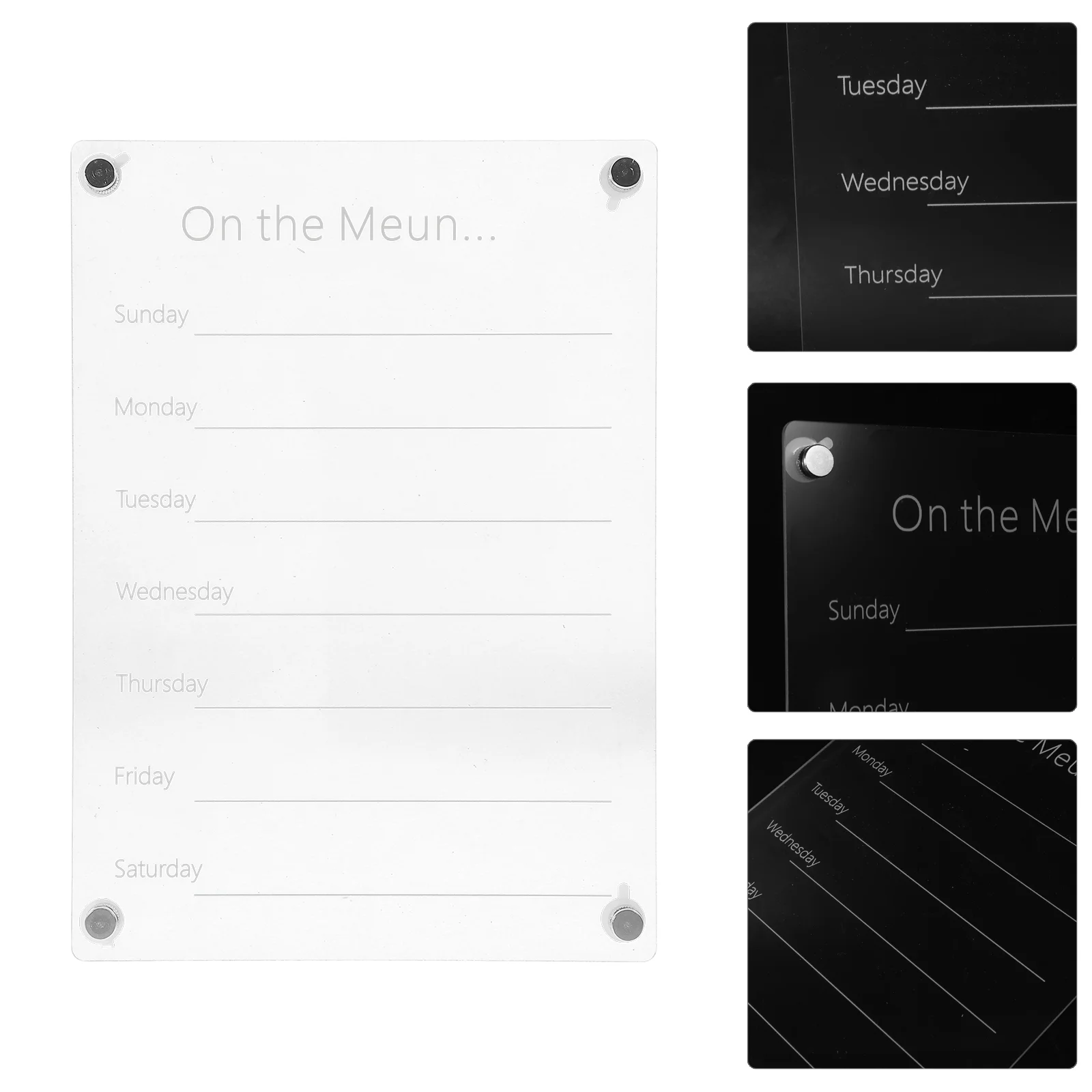 Magnetic Planning Board Menu Planning Board Dry Erase Refrigerator Board Home Supply
Magnetic Planning Board Menu Planning Board Dry Erase Refrigerator Board Home Supply