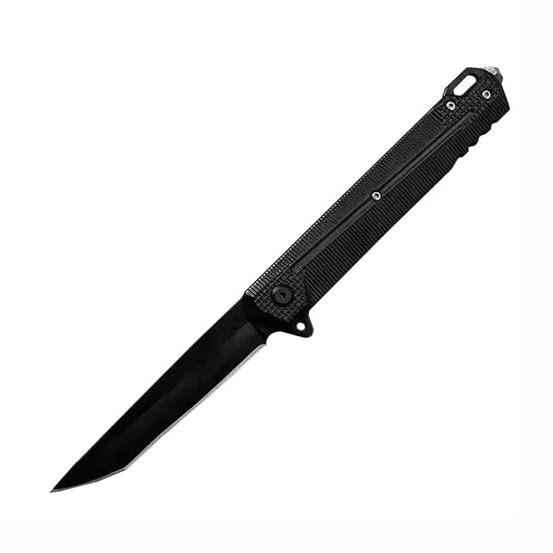 DuoClang Black Outdoor Camping Knife 5Cr13 Steel Blade High Hardness Portable Folding Knife EDC Tool Gift
DuoClang Black Outdoor Camping Knife 5Cr13 Steel Blade High Hardness Portable Folding Knife EDC Tool Gift