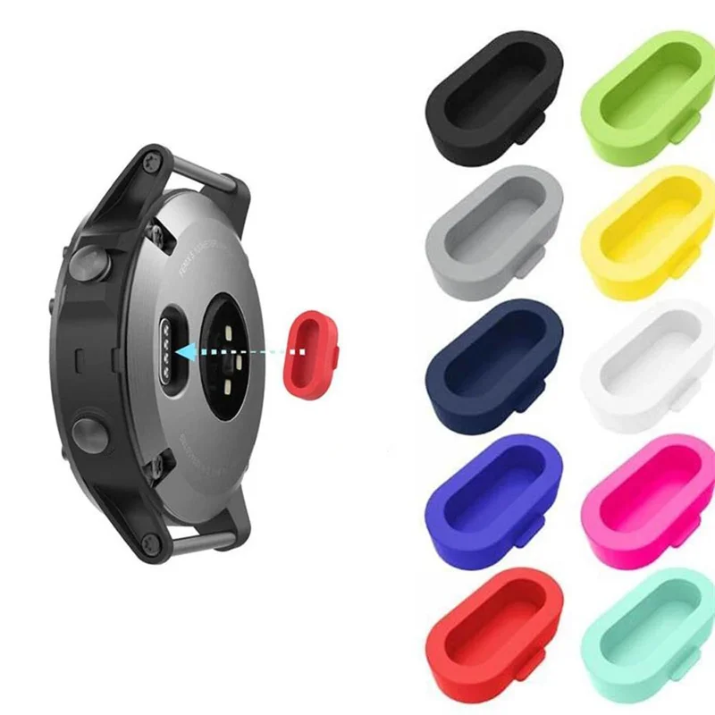 

Charging Port Dustproof Plug Cover for Garmin Fenix 5 5S 5X 6 6S 6X 7 7S 7X Venu 2 Forerunner Instinct Silicone Dust Plug