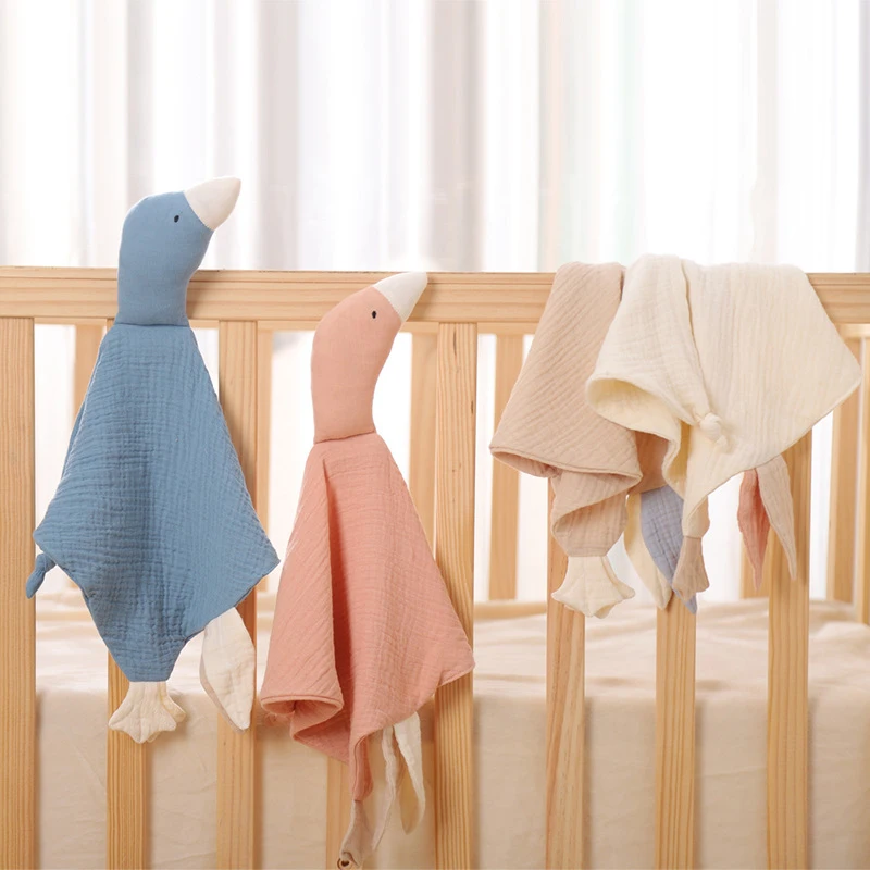 Cute Baby Kids Soothing Doll Pacifier Comforter Towel Goose Sleeping Mate Dolls Blanket for Toddlers Boy Girls Soft Ribbon Gauze
Cute Baby Kids Soothing Doll Pacifier Comforter Towel Goose Sleeping Mate Dolls Blanket for Toddlers Boy Girls Soft Ribbon Gauze