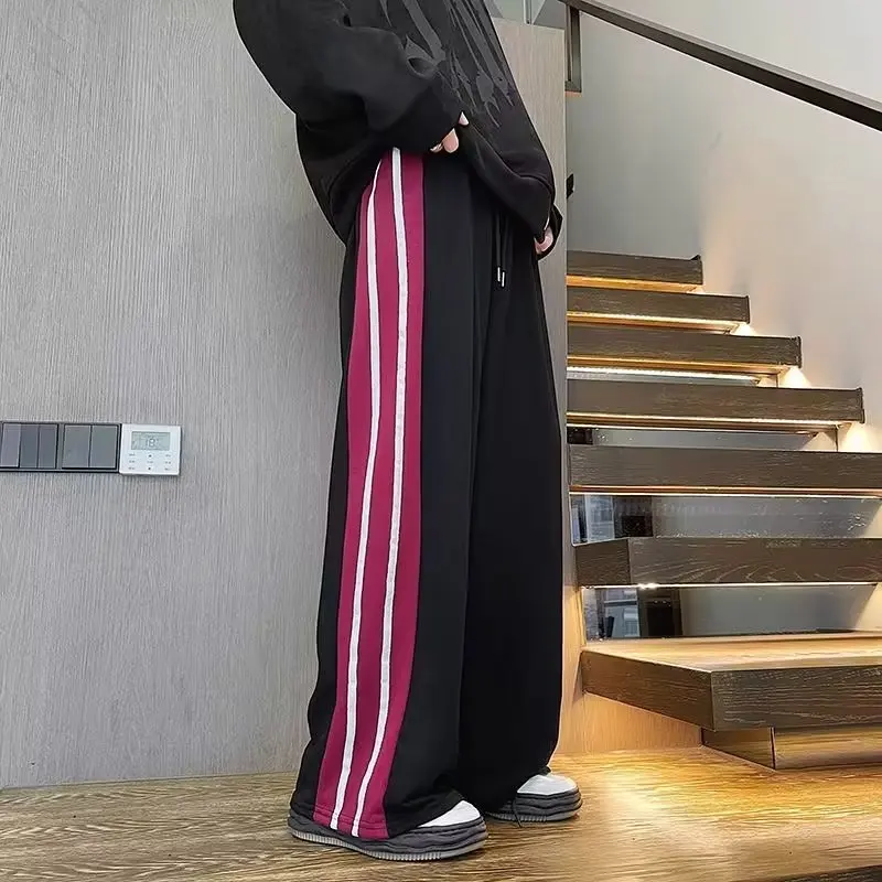 Three bar casual pants for men's summer sports 2024 new straight leg pants 2024 new American fashion brand thin wide leg pants
Three bar casual pants for men's summer sports 2024 new straight leg pants 2024 new American fashion brand thin wide leg pants