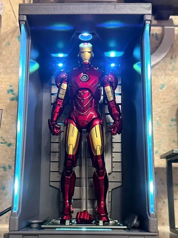 

Marvel Iron Man Mk1-7 Mark Hall Action Figure Avengers Tony Of Armor Set Of 1-7 Stark Legends Original Zd Modeldoll Toys Gift
