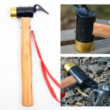 Tent Peg Hammer Stainless Camping Tent Peg Copper Hammer Outdoor Climbing Stakes Nail Puller Camping Hammer Outdoor Camping Tool
Tent Peg Hammer Stainless Camping Tent Peg Copper Hammer Outdoor Climbing Stakes Nail Puller Camping Hammer Outdoor Camping Tool