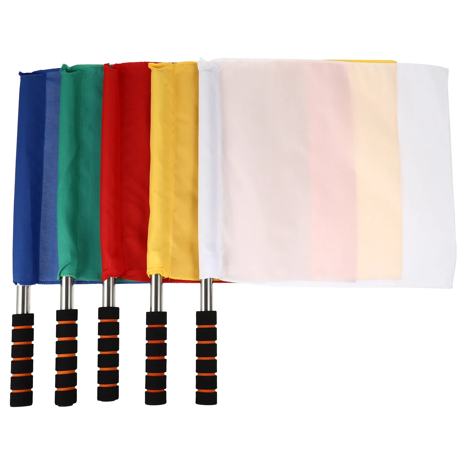 5 PCS Warning Flag Racing Car Referee Flags Football Signal Polyester Cotton Soccer Events Commanding
5 PCS Warning Flag Racing Car Referee Flags Football Signal Polyester Cotton Soccer Events Commanding