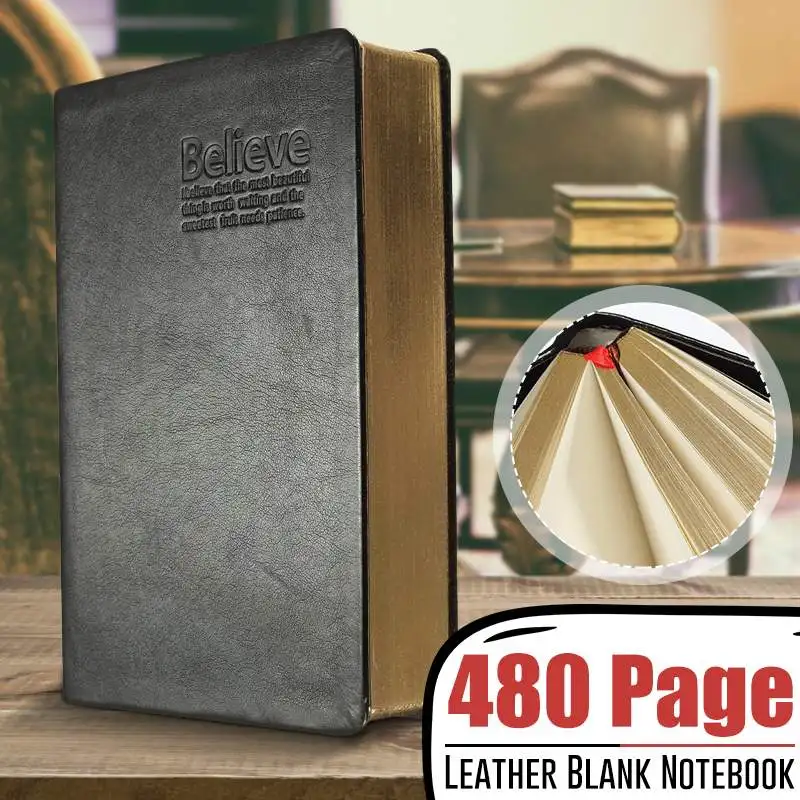 Gold Vintage Thick Paper Notebook Leather Bible Diary Book Journals Agenda Planner Notepad School Office Stationery Supplies
Gold Vintage Thick Paper Notebook Leather Bible Diary Book Journals Agenda Planner Notepad School Office Stationery Supplies
